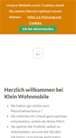 Mobile Screenshot of klein-mobile.de